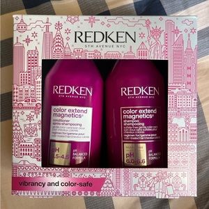 Two 16.9 oz Redken Color extend magnetics shampoo and conditioner